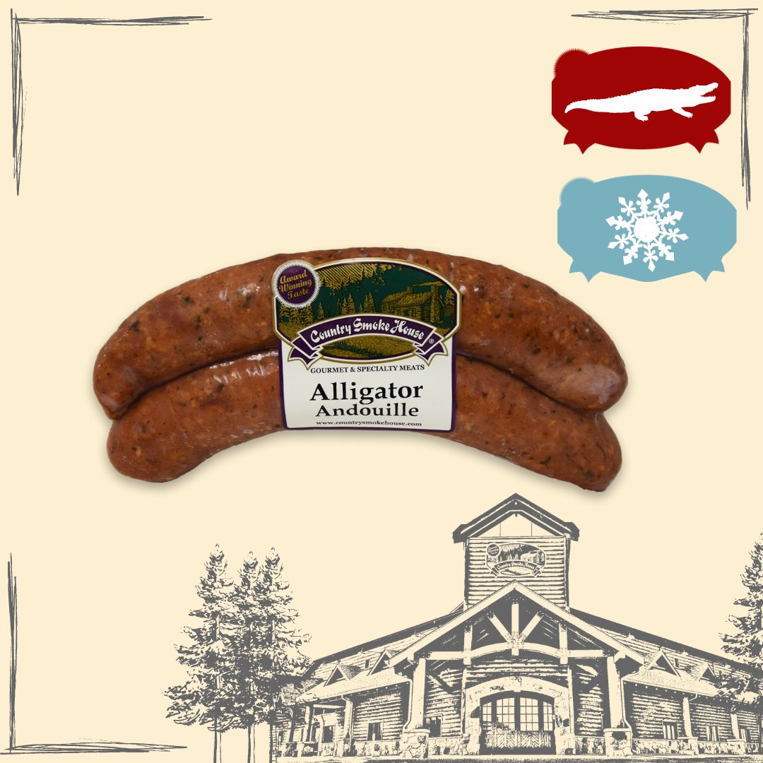 Smoked Gator Andouille Sausage Country Smoke House Country Smoke House