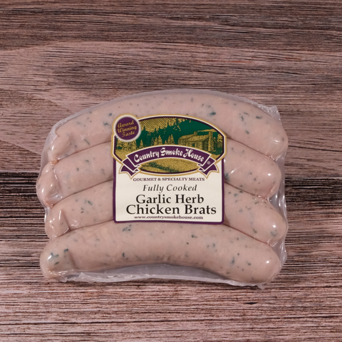 Garlic & Herb Chicken Brats