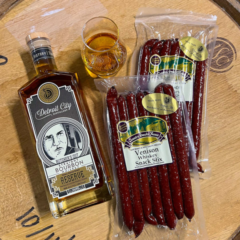 Venison Whiskey Snack Stix