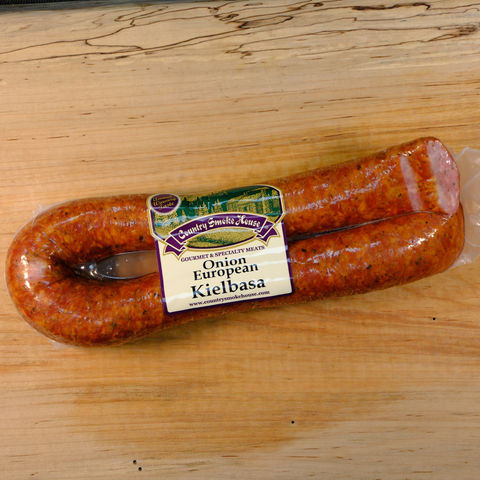 Smoked European Onion Kielbasa