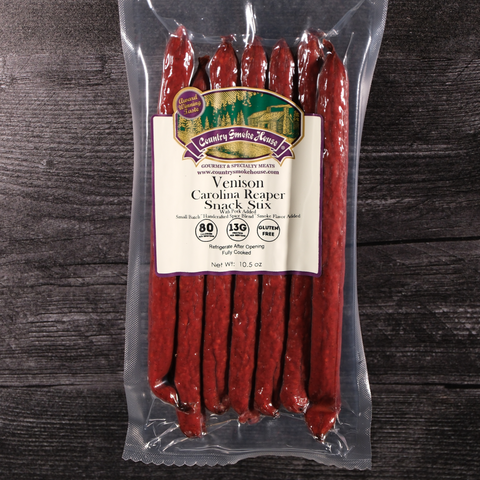 Venison Carolina Reaper Snack Stix