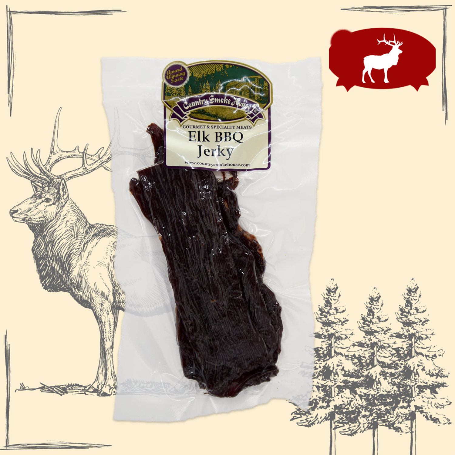 Elk BBQ Jerky