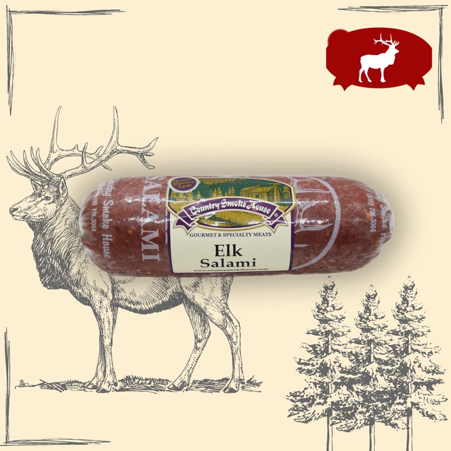 Elk Salami