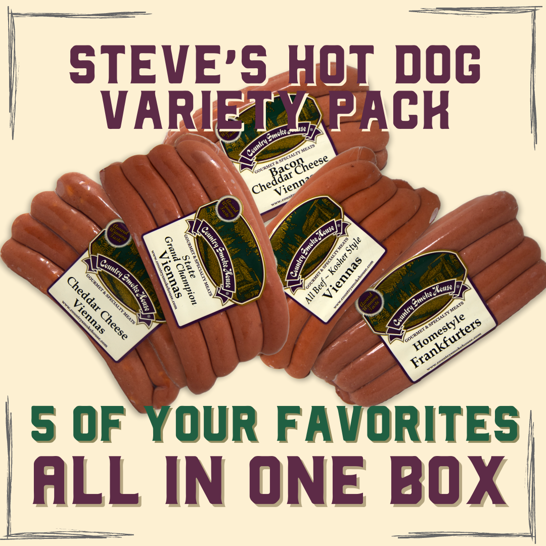 Steve s Hot Dog Variety Pack Country Smoke House