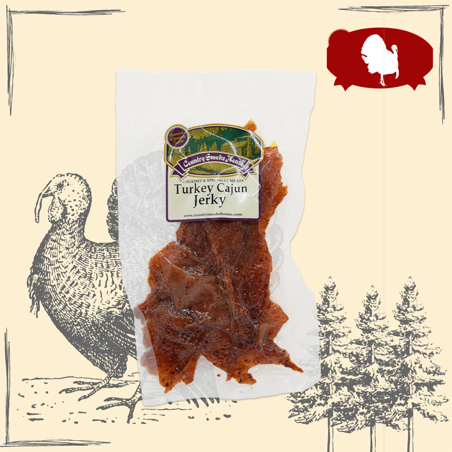 Turkey Cajun Jerky