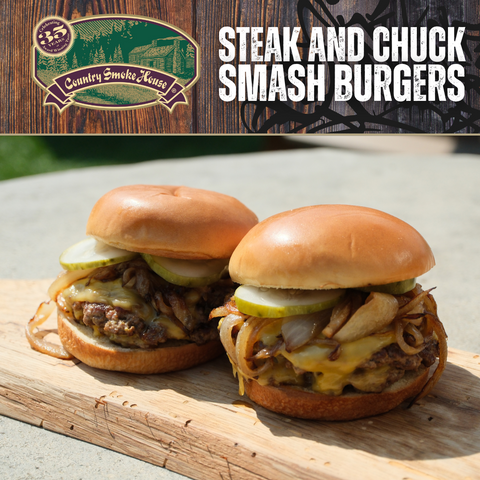 Recipe: Steak and Chuck Smash Burgers