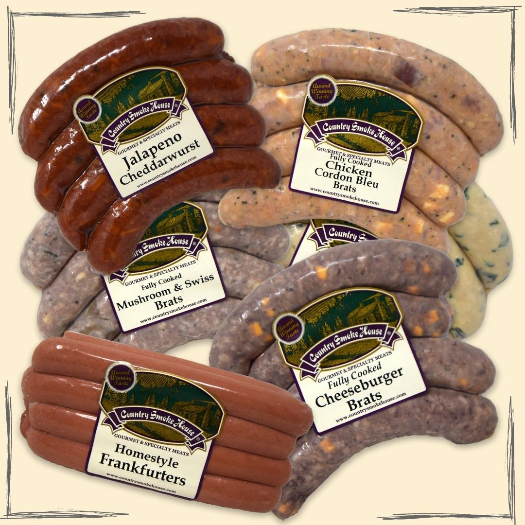 Blue smokehouse gourmet sausages for dogs clearance