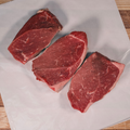 Five pounds of English Roasts on butcher paper