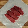 Four Teres Majors on butcher paper