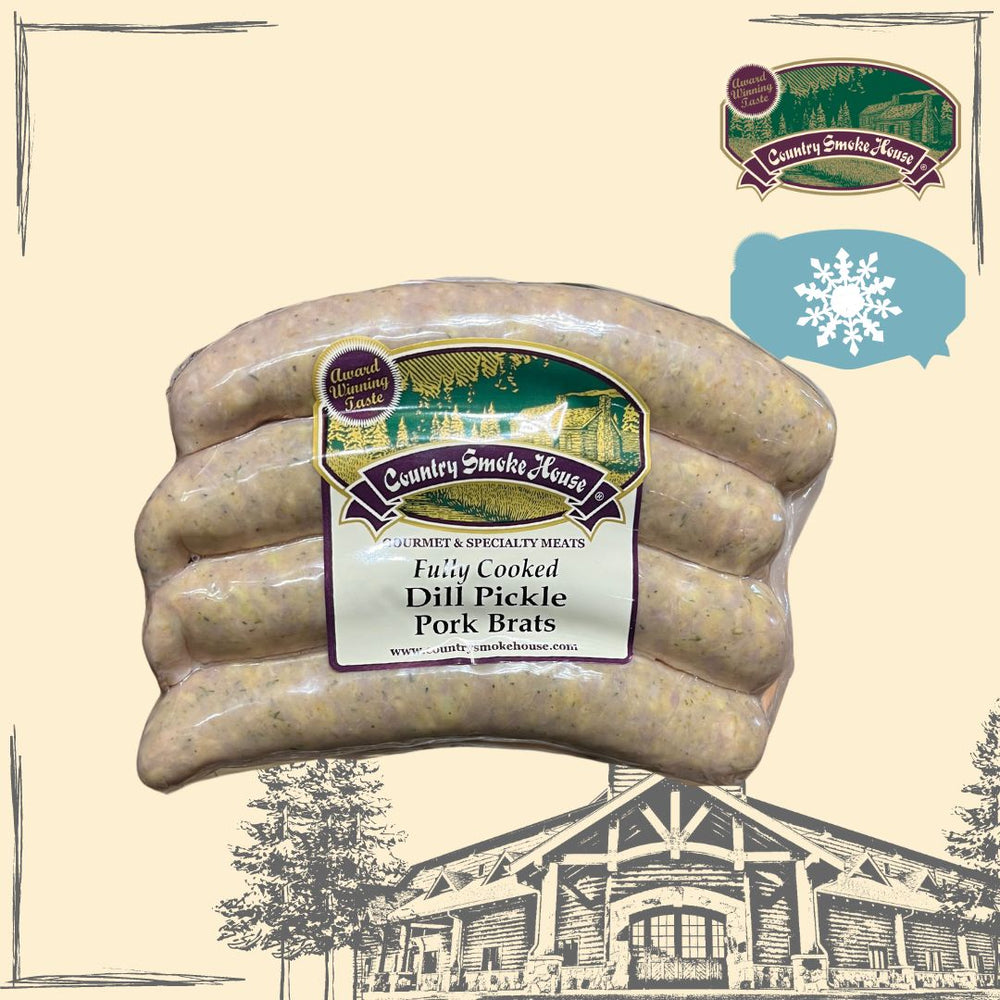 Dill Pickle Brats Country Smoke House Country Smoke House