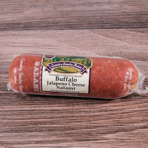 Buffalo Jalapeno Cheese Salami Chub