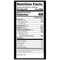 Buffalo Teriyaki Jerky Nutrition Facts.