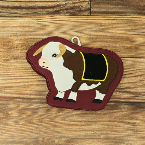 Country Smoke House Cow Dog Toy