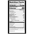 Elk BBQ Jerky Nutrition Facts.