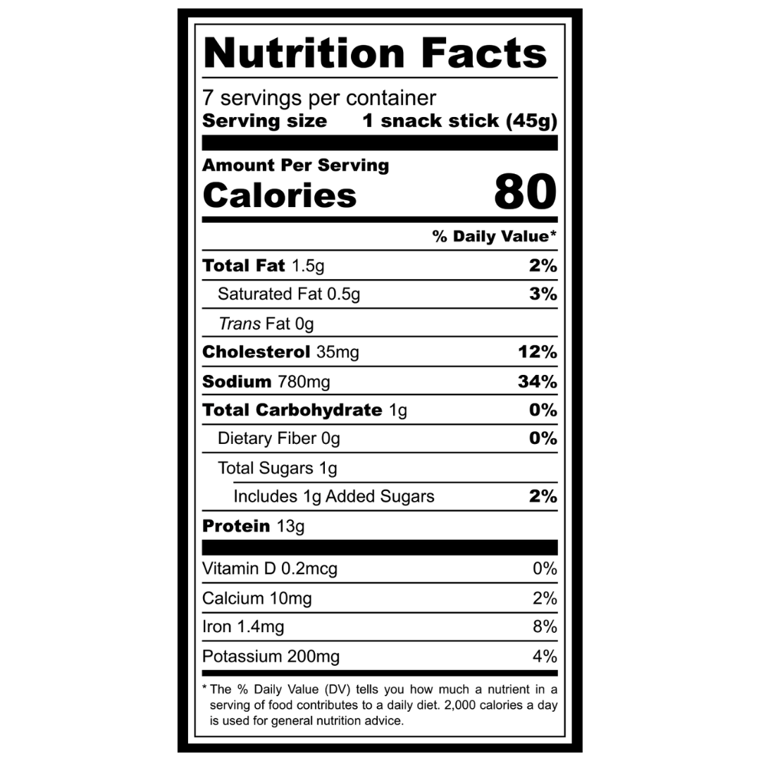 Elk Mild Snack Stix