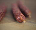 Close up of Venison Hunters Sausage