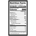 Nutrition Information for Loaded Baked Potato Brats