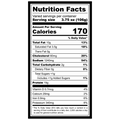 Nutrition Information for Polish Brats