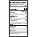 steak cut raspberry chipotle beef jerky Nutrition Facts.