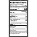 steak cut beef jerky Nutrition Facts.