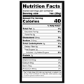 Steak Cut Beef Spicy BBQ Jerky Nutrition Facts.
