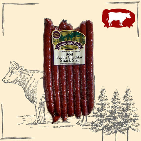 Beef Bacon Cheddar Snack Stix