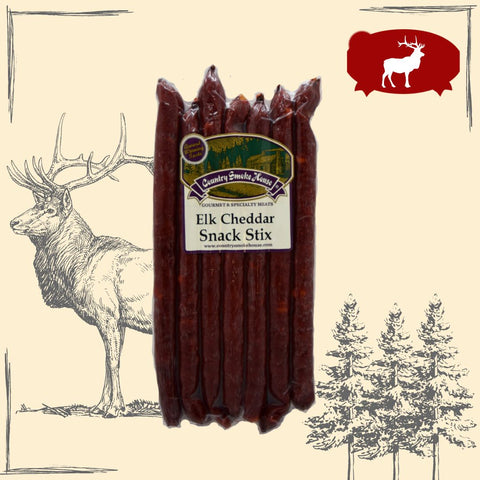 Elk Cheddar Cheese Snack Stix