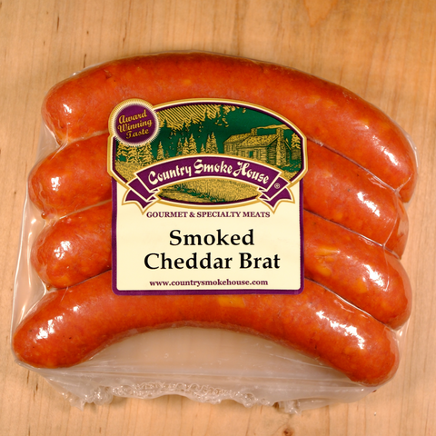 Smoked Cheddar Pork Brat