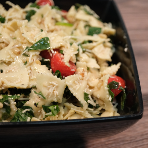 Spinach & Pine Nut Pasta