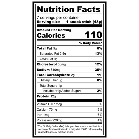 Uncured Beef Jalapeno Cheese Snack Stix