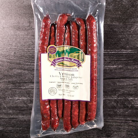 Venison Cherry Cheddar Jalapeno Snack Stix
