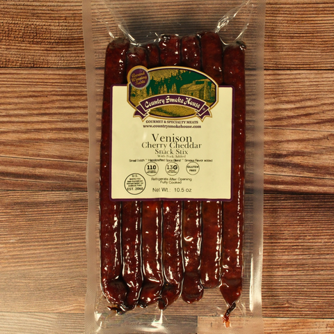 Venison Cherry Cheddar Snack Stix