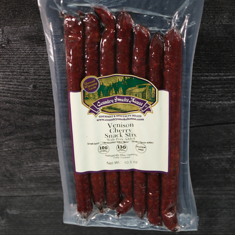 Venison Cherry Snack Stix
