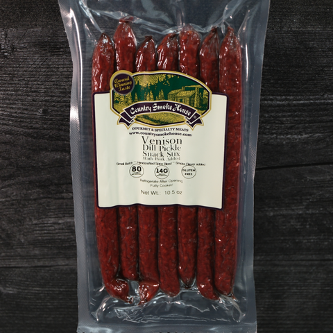 Venison Dill Pickle Snack Stix