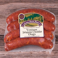 Packaged Venison Jalapeno Cheddar Dogs