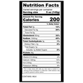 Nutrition Information for Venison Jalapeno Cheddar Dogs
