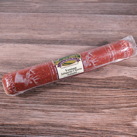 Venison Jalapeno Cheese Long Salami