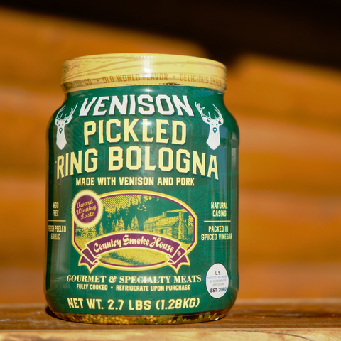 Venison Pickled Ring Bologna