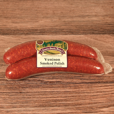 Venison Smoked Polish Kielbasa