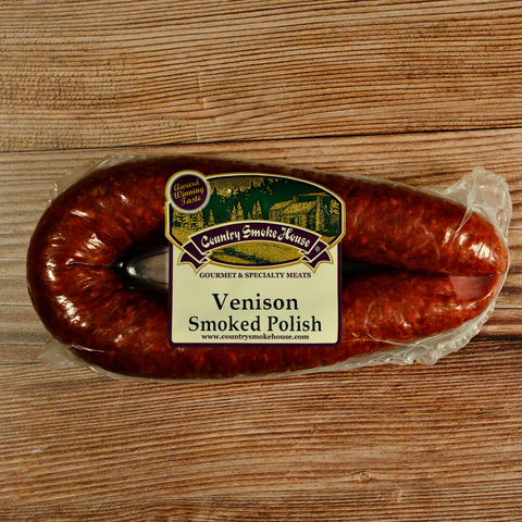 Venison Smoked Polish Kielbasa