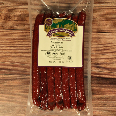 Venison Whiskey Snack Stix