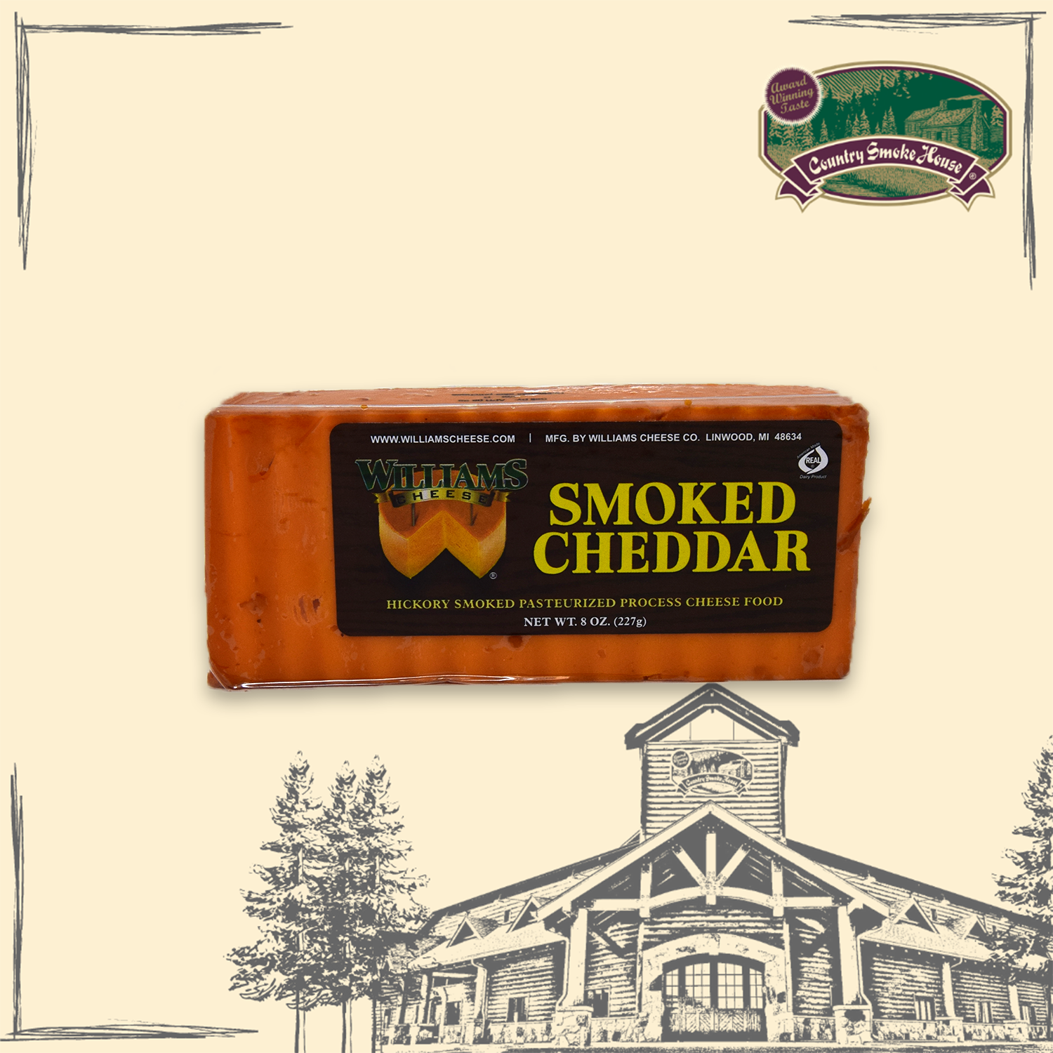 William's Smoked Cheddar Cheese