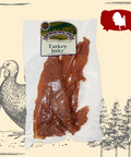 Handcrafted turkey jerky from Country Smoke House