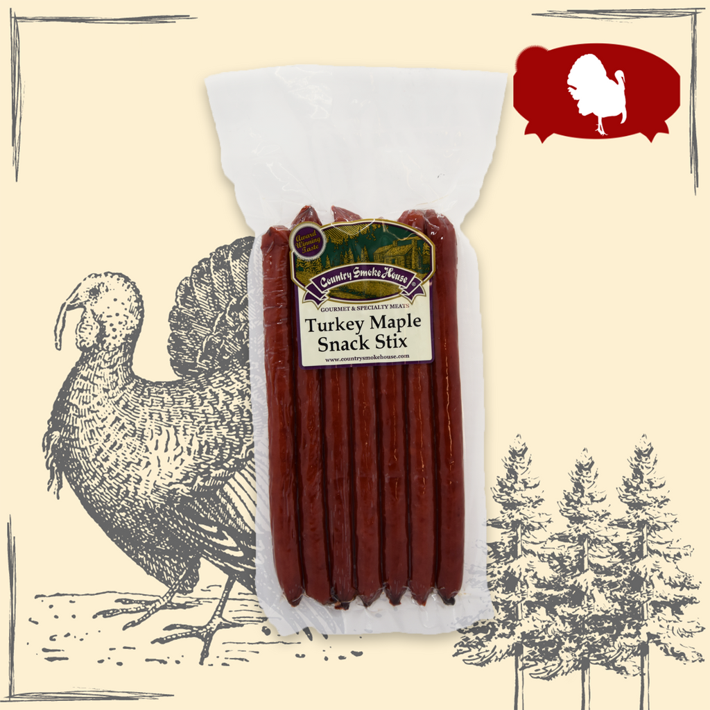 Turkey Maple Snack Sticks