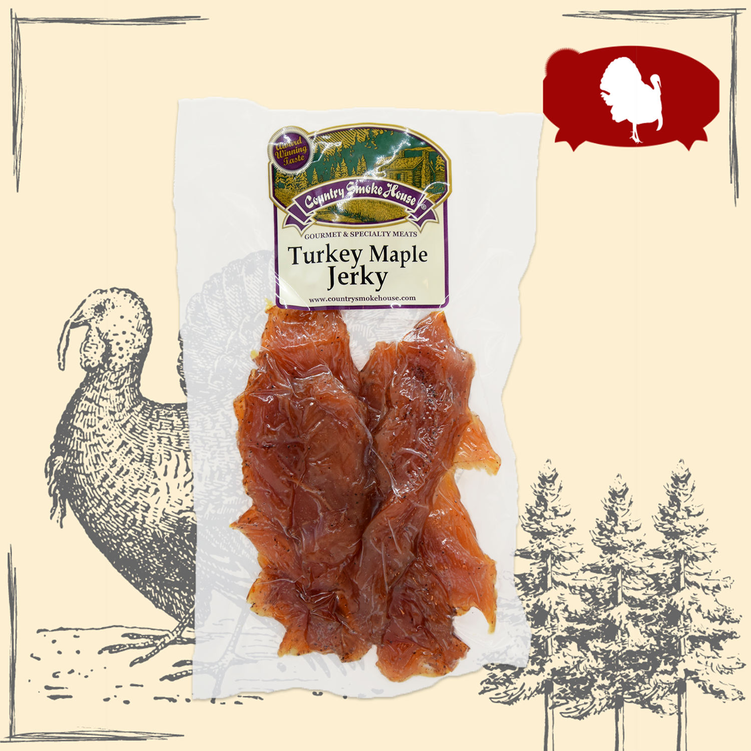 Turkey Maple Jerky