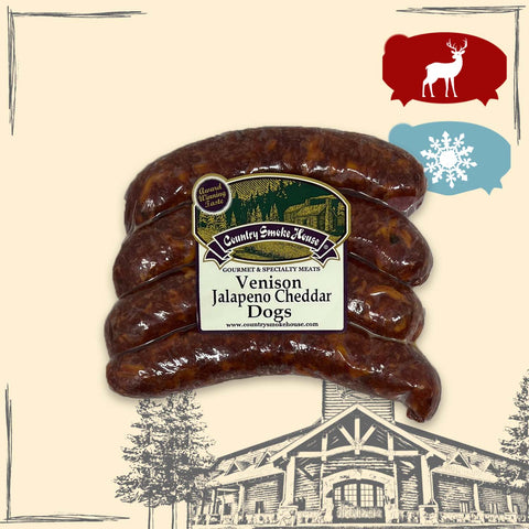 Venison Jalapeno Cheddar Dogs