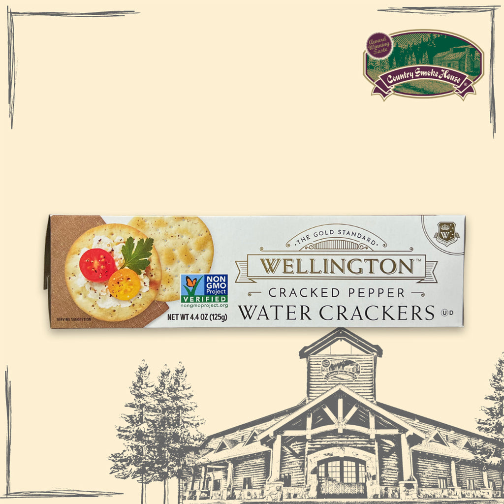 Wellington Cracked Pepper Water Crackers